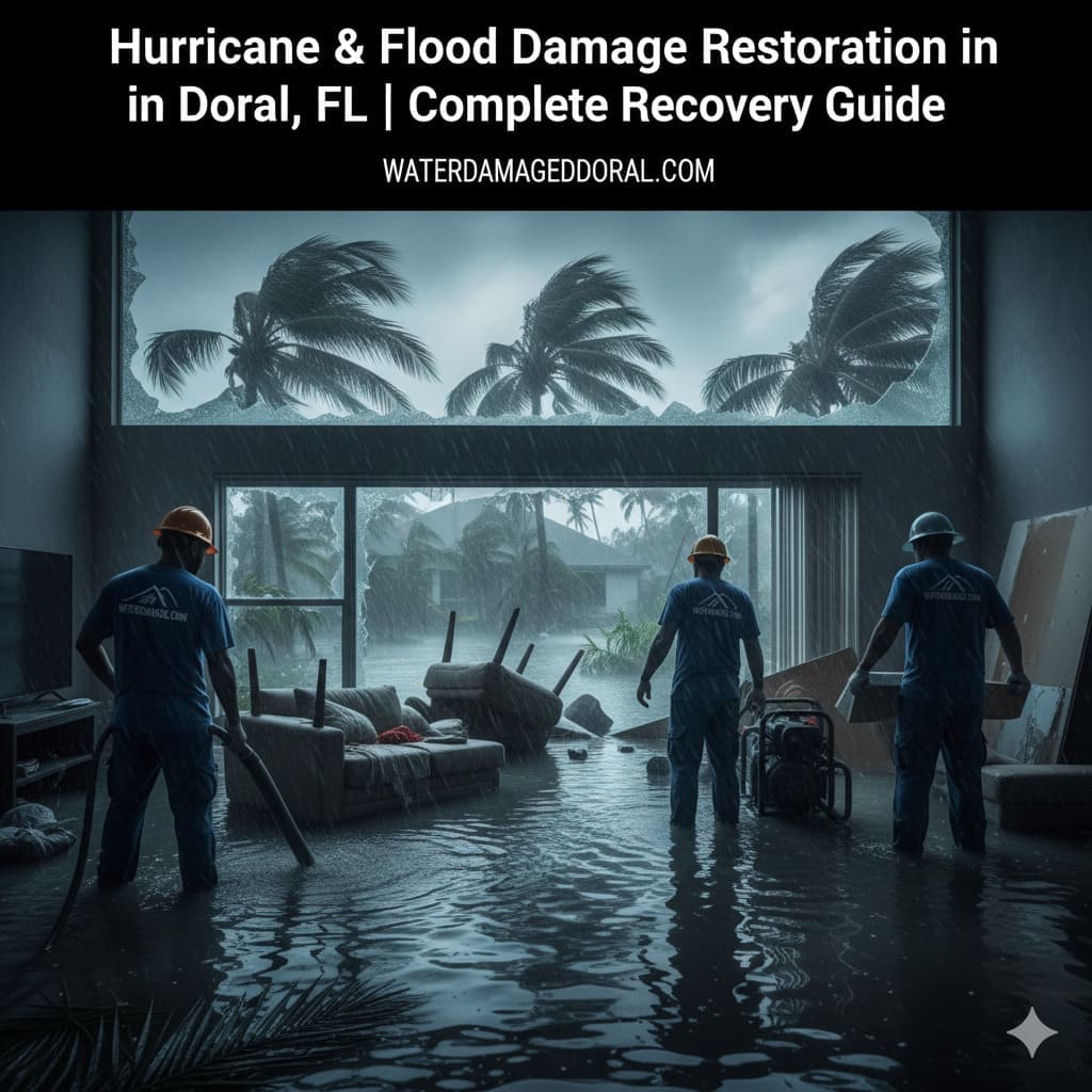 Hurricane & Flood Damage Restoration in Doral, FL | Complete Recovery Guide